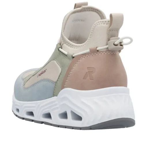 Rieker Sneaker high Slipper beige S15 N5254-90