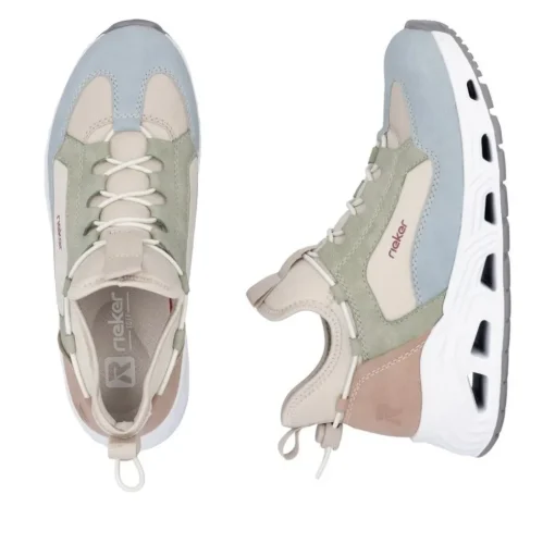 Rieker Sneaker high Slipper beige S15 N5254-90