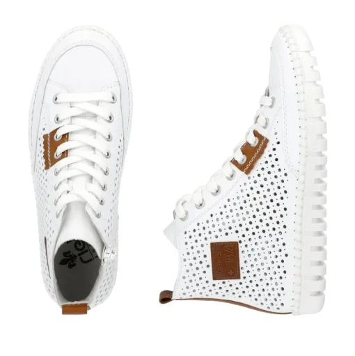 Rieker Sneaker High Top weiss S14 M2301-80