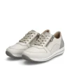 Rieker Sneaker Leder Extraweite cremeweiss S14 N1100-80