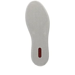 Rieker Sneaker Leder Extraweite cremeweiss S14 N1100-80