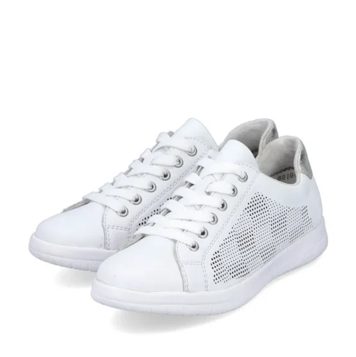 Rieker Sneaker Leder weiß S14 45606-80