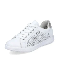 Rieker Sneaker Leder weiß S14 45606-80