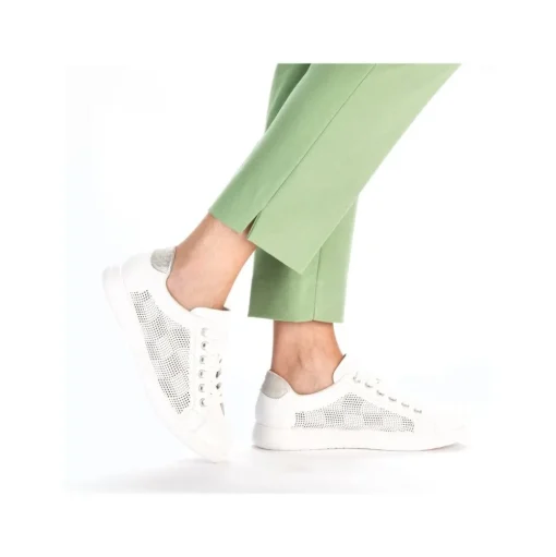 Rieker Sneaker Leder weiß S14 45606-80