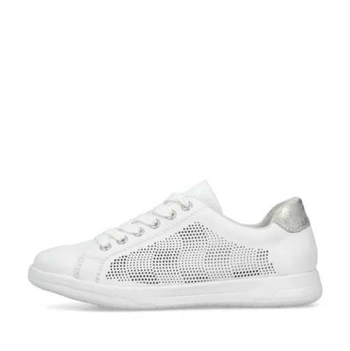 Rieker Sneaker Leder weiß S14 45606-80