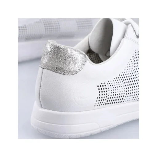 Rieker Sneaker Leder weiß S14 45606-80