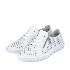 Rieker Sneaker Leder weiss S12 M2300-80