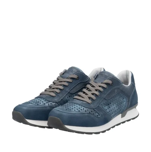 Rieker Sneaker Schnürschuh blau S15 U0312-12