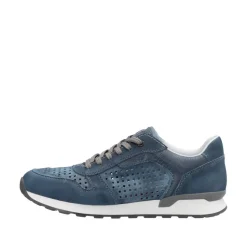 Rieker Sneaker Schnürschuh blau S15 U0312-12