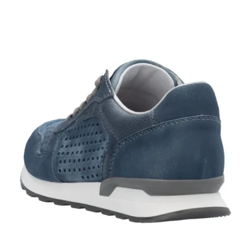 Rieker Sneaker Schnürschuh blau S15 U0312-12