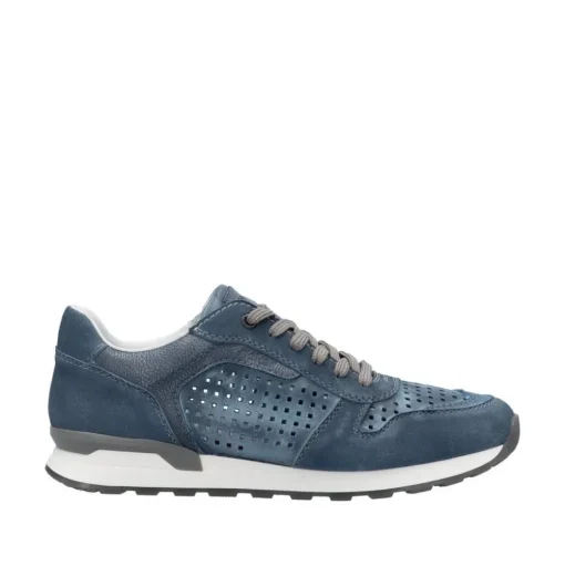 Rieker Sneaker Schnürschuh blau S15 U0312-12