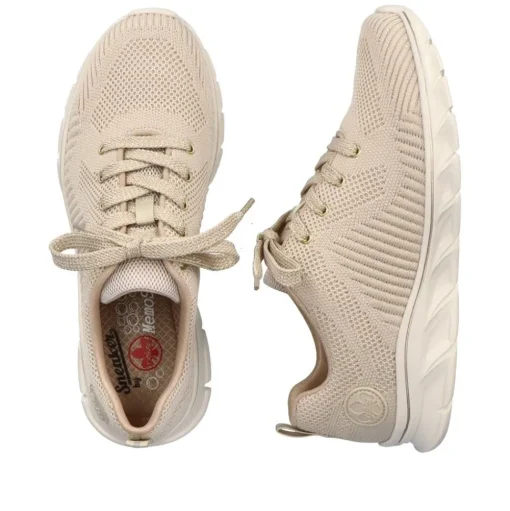 Rieker Sneaker vegan beige S14 54022-80