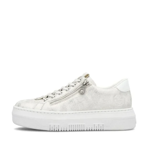 Rieker Sneaker weiss/gold S14 M1953-60
