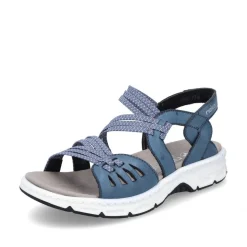 Rieker Trekkingsandale blau S14 V9871-14
