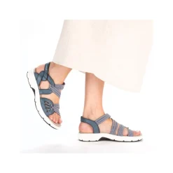 Rieker Trekkingsandale blau S14 V9871-14