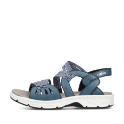 Rieker Trekkingsandale blau S14 V9871-14