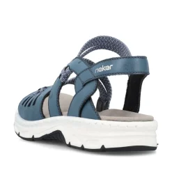 Rieker Trekkingsandale blau S14 V9871-14