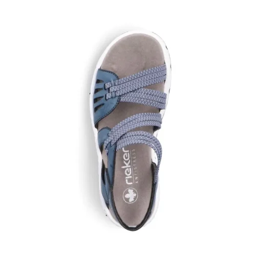 Rieker Trekkingsandale blau S14 V9871-14
