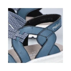 Rieker Trekkingsandale blau S14 V9871-14