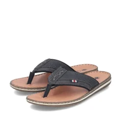 Rieker Zehentrenner Flip Flop anthrazit schwarz S14 21084-00