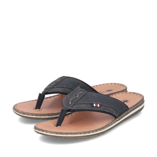 Rieker Zehentrenner Flip Flop anthrazit schwarz S14 21084-00