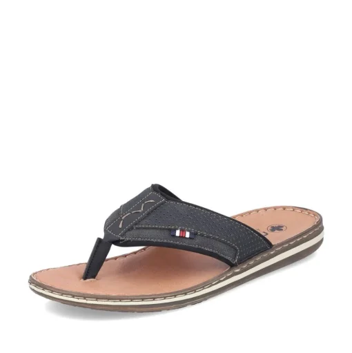 Rieker Zehentrenner Flip Flop anthrazit schwarz S14 21084-00
