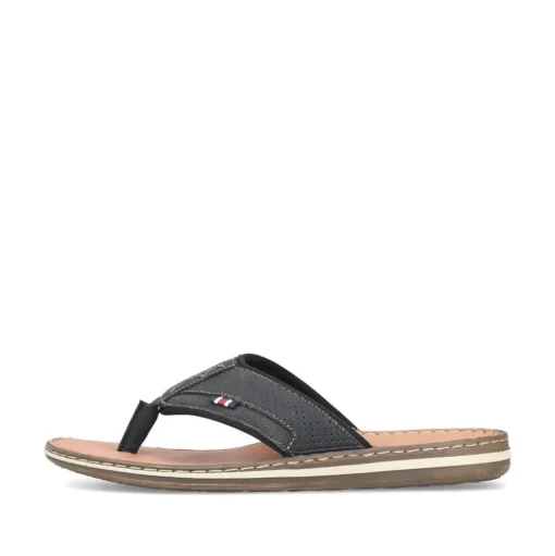 Rieker Zehentrenner Flip Flop anthrazit schwarz S14 21084-00