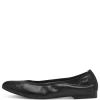 s. Oliver Damen Ballerina klassisch schwarz S14 5-22101-42