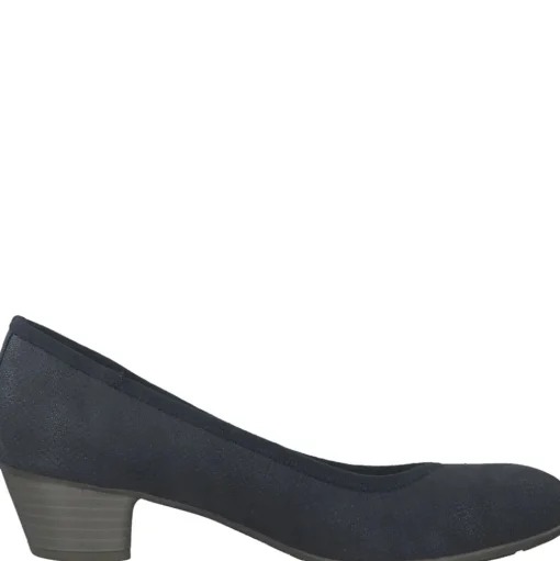 s. Oliver Damen Pumps klassisch schwarz, blau S14 5-22301-41