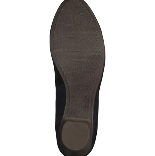 s. Oliver Damen Pumps klassisch schwarz, blau S14 5-22301-41