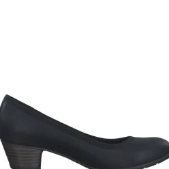 s. Oliver Damen Pumps klassisch schwarz, blau S14 5-22301-41