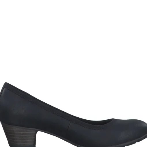 s. Oliver Damen Pumps klassisch schwarz, blau S14 5-22301-41