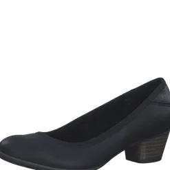 s. Oliver Damen Pumps klassisch schwarz, blau S14 5-22301-41
