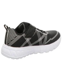 Skechers Lights Flex Glow - Sneaker schwarz und blau Blinker 90542L