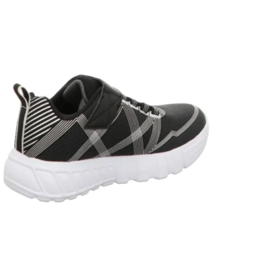 Skechers Lights Flex Glow - Sneaker schwarz und blau Blinker 90542L