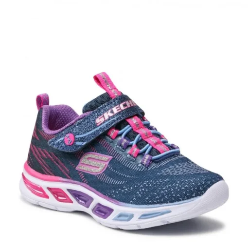 Skechers Litebeams Blinker blau und rosa 10667L