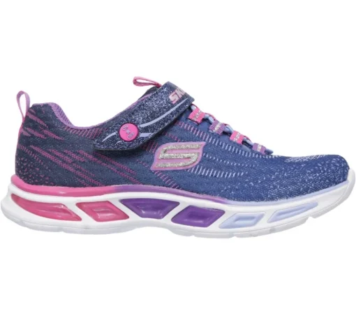 Skechers Litebeams Blinker blau und rosa 10667L