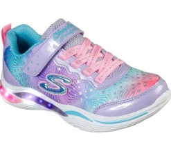 Skechers Power Petals Painted Daisy LVMT S- Lights  Sneaker Mädchen violett S12  20335L