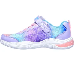 Skechers Power Petals Painted Daisy LVMT S- Lights  Sneaker Mädchen violett S12  20335L