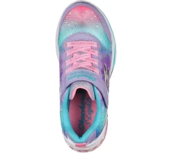 Skechers Power Petals Painted Daisy LVMT S- Lights  Sneaker Mädchen violett S12  20335L