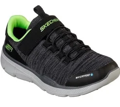 Skechers Relaxed Fit Equalizer 3.0 Aquablast wasserdicht TEX schwarz grau 97925L