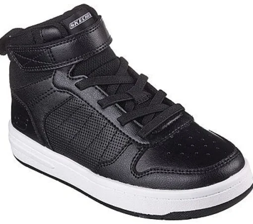 Skechers Smooth Street High Top Sneaker schwarz S24 405633L