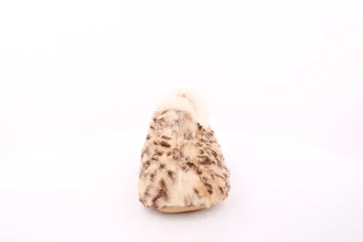 s`knöpfli Damen Hausschuh geschlossen leopardenmuster  beige S23 Z29117