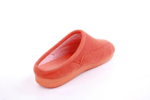 s`knöpfli Damen Hausschuh Pantolette orange S22 X10625P