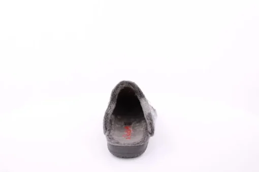 s`knöpfli Damen Hausschuh Pantolette Wolken- Motiv grau S23 X29315