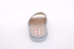s`knöpfli Damen Pantolette Marienkäfer- Motiv grau S13 Z28649