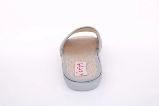 s`knöpfli Damen Pantolette Marienkäfer- Motiv grau S13 Z28649