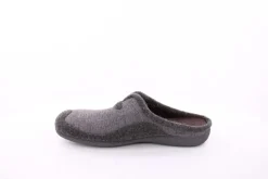 s`knöpfli Herren Hausschuh Pantolette grau S23 LC11165P