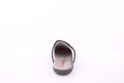 s`knöpfli Herren Hausschuh Pantolette kariert braun S23 AC11205