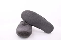 s`knöpfli Herren Hausschuh Pantolette grau S23 LC11165P